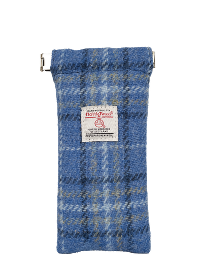 Harris Tweed Snap Spec Case - Blue w/OC (GA)