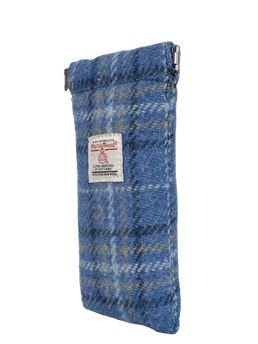 Harris Tweed Snap Spec Case - Blue w/OC (GA)