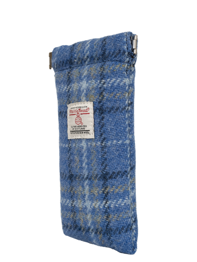 Harris Tweed Snap Spec Case - Blue w/OC (GA)
