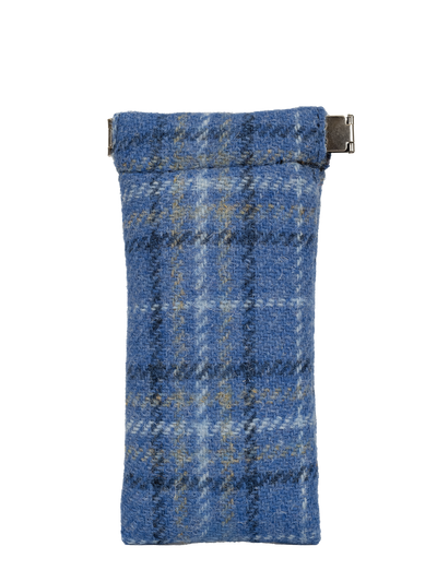 Harris Tweed Snap Spec Case - Blue w/OC (GA)