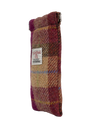 Harris Tweed Snap Spec Case - Burgundy Sand Tartan (GA)