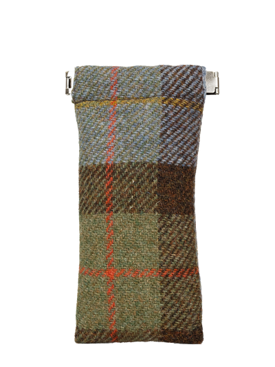 Harris Tweed Snap Spec Case - Macleod Check (GA)