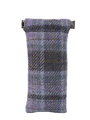 Harris Tweed Snap Spec Case - Soft Purple Tartan (GA)