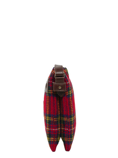 Harris Tweed St Clements Bag - A0217 (Brown Leather)