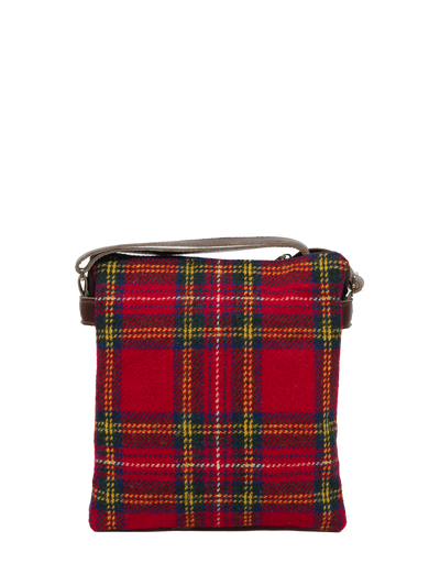 Harris Tweed St Clements Bag - A0217 (Brown Leather)