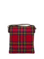 Harris Tweed St Clements Bag - A0217 (Brown Leather)