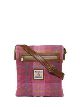Harris Tweed St Clements Bag - A0223 (Tan Leather)