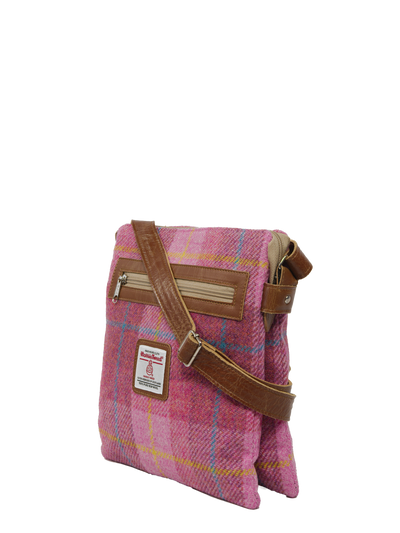 Harris Tweed St Clements Bag - A0223 (Tan Leather)