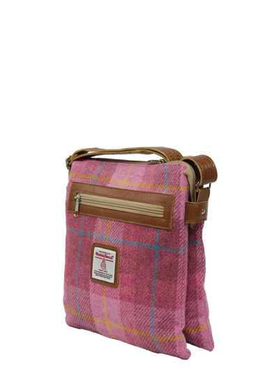 Harris Tweed St Clements Bag - A0223 (Tan Leather)