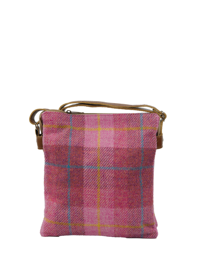 Harris Tweed St Clements Bag - A0223 (Tan Leather)