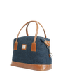 Harris Tweed St Kilda Bag - HB104 (Tan Leather)