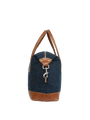 Harris Tweed St Kilda Bag - HB104 (Tan Leather)