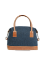 Harris Tweed St Kilda Bag - HB104 (Tan Leather)