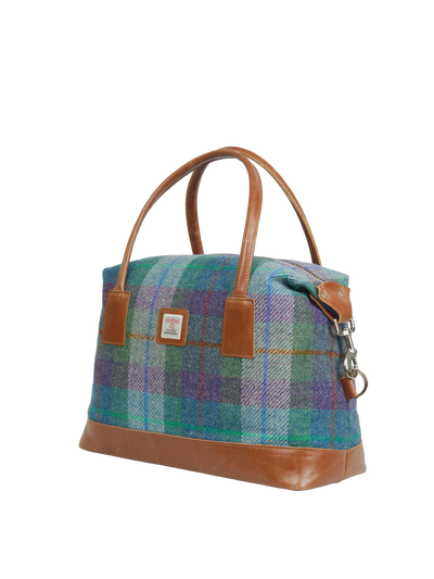 Harris Tweed St Kilda Bag - A0173 (Tan Leather)