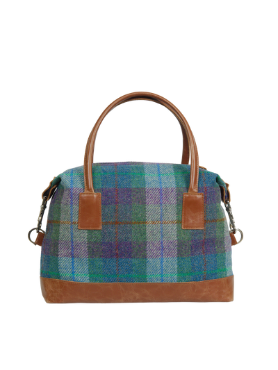 Harris Tweed St Kilda Bag - A0173 (Tan Leather)