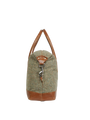 Harris Tweed St Kilda Bag - HB52 (Tan Leather)