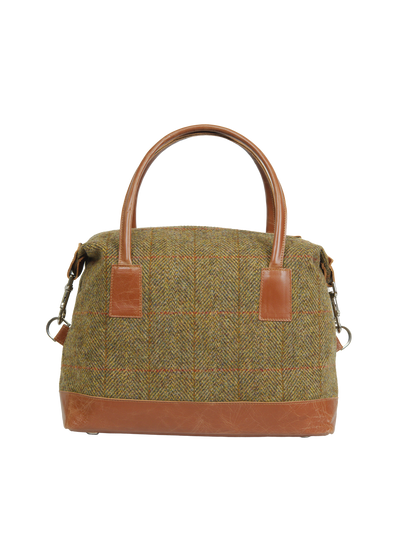 Harris Tweed St Kilda Bag HB67 (Tan Leather)