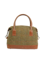 Harris Tweed St Kilda Bag HB67 (Tan Leather)