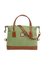 Harris Tweed St Kilda Bag - NHB1 (Tan Leather)