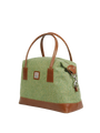 Harris Tweed St Kilda Bag - NHB1 (Tan Leather)