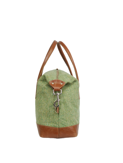 Harris Tweed St Kilda Bag - NHB1 (Tan Leather)