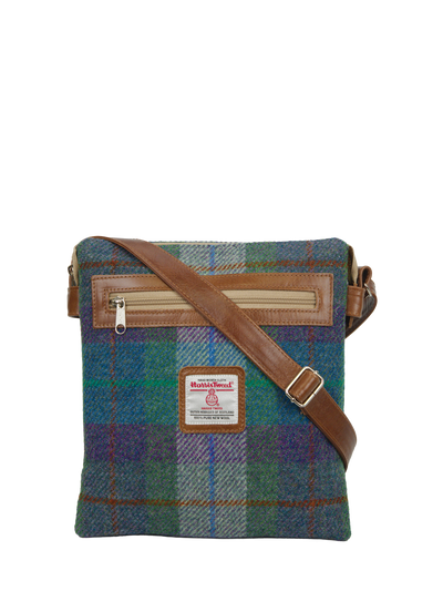Harris Tweed St Clements Bag - A0173 (Tan Leather)