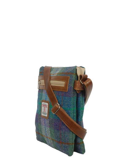 Harris Tweed St Clements Bag - A0173 (Tan Leather)