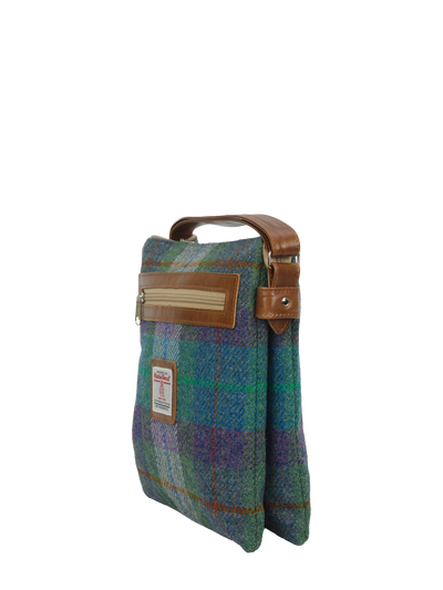 Harris Tweed St Clements Bag - A0173 (Tan Leather)