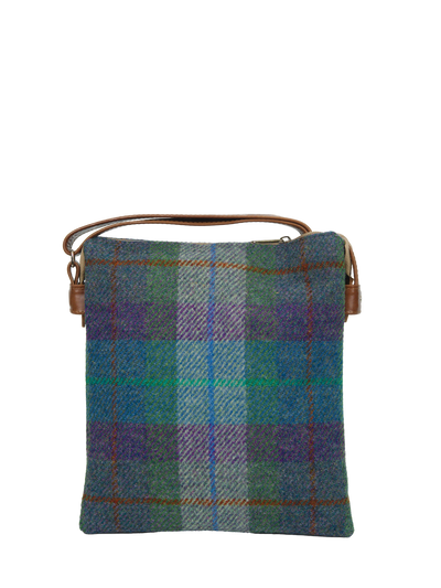 Harris Tweed St Clements Bag - A0173 (Tan Leather)