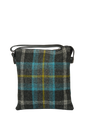 Harris Tweed St Clements Bag - A0204 (Black Leather)