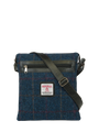 Harris Tweed St Clements Bag - A0260 (Black Leather)