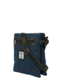 Harris Tweed St Clements Bag - A0260 (Black Leather)
