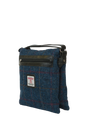 Harris Tweed St Clements Bag - A0260 (Black Leather)