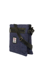 Harris Tweed St Clements Bag - HB105 (Black Leather)