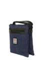 Harris Tweed St Clements Bag - HB105 (Black Leather)
