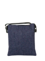 Harris Tweed St Clements Bag - HB105 (Black Leather)
