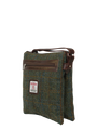 Harris Tweed St Clements Bag - HB161 (Brown Leather)