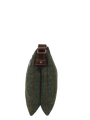Harris Tweed St Clements Bag - HB161 (Brown Leather)