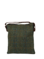 Harris Tweed St Clements Bag - HB161 (Brown Leather)