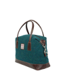 Harris Tweed St Kilda Bag - 334 (Brown Leather)