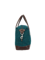 Harris Tweed St Kilda Bag - 334 (Brown Leather)