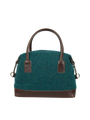 Harris Tweed St Kilda Bag - 334 (Brown Leather)
