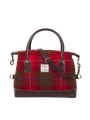 Harris Tweed St Kilda Bag A001 (Brown Leather)