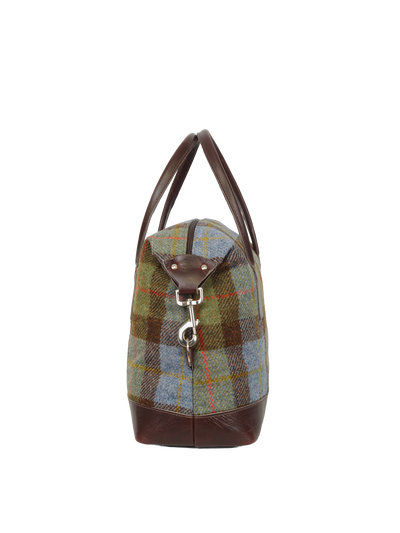 Harris Tweed St Kilda Bag - A017 (Brown Leather)