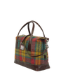 Harris Tweed St Kilda Bag - A0194 (Brown Leather)