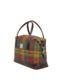 Harris Tweed St Kilda Bag - A0194 (Brown Leather)
