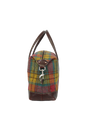 Harris Tweed St Kilda Bag - A0194 (Brown Leather)