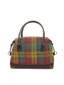 Harris Tweed St Kilda Bag - A0194 (Brown Leather)