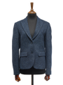 Harris Tweed Tammy Jacket Navy Herringbone