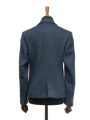 Harris Tweed Tammy Jacket Navy Herringbone